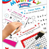 Learn to Multiply Book (with Wipe Clean Pen) - Anilas UK