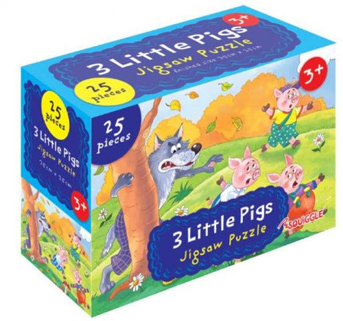 Three Little Pigs Jigsaw Puzzle - Anilas UK