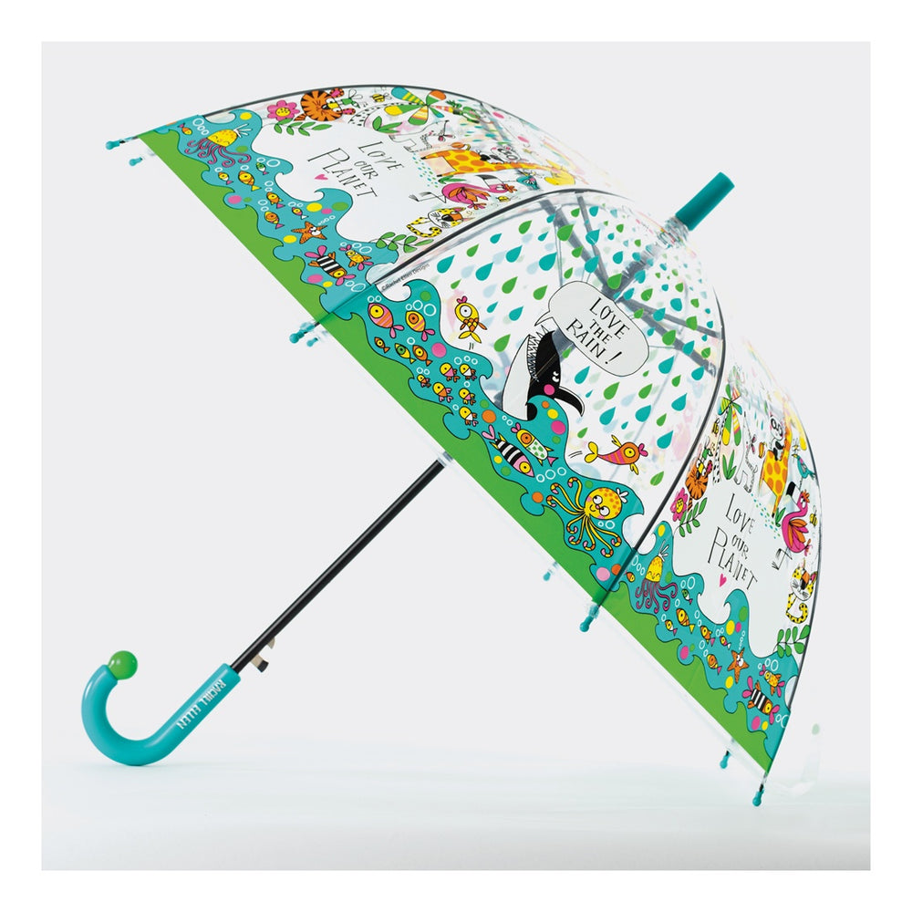 Love Our Planet Umbrella by Rachel Ellen Designs - Anilas UK