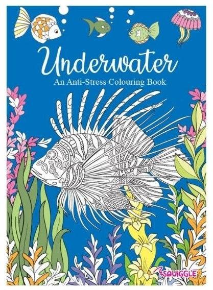 Underwater An Anti-Stress Colouring Book - Anilas UK