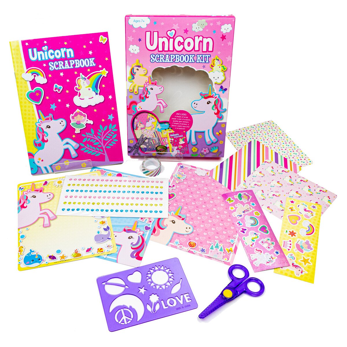 Unicorn Scrapbook Kit - Anilas UK