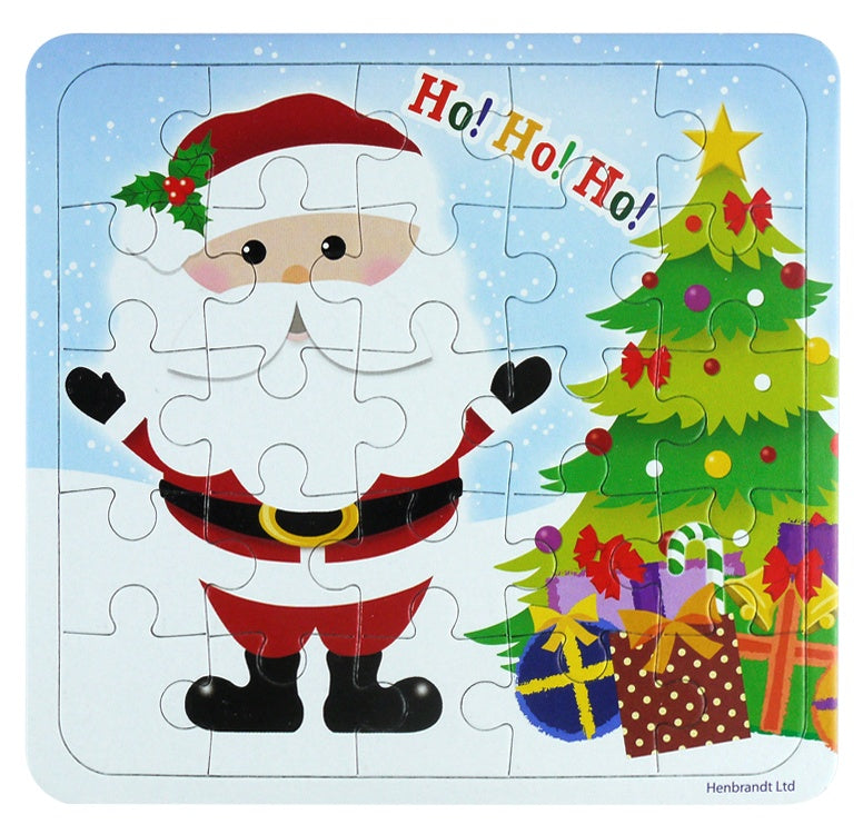 12 Mini Christmas Themed Jigsaw Puzzles - Anilas UK