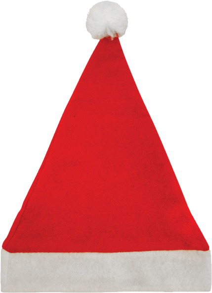 Santa Hat with Bobble for Adults - Anilas UK
