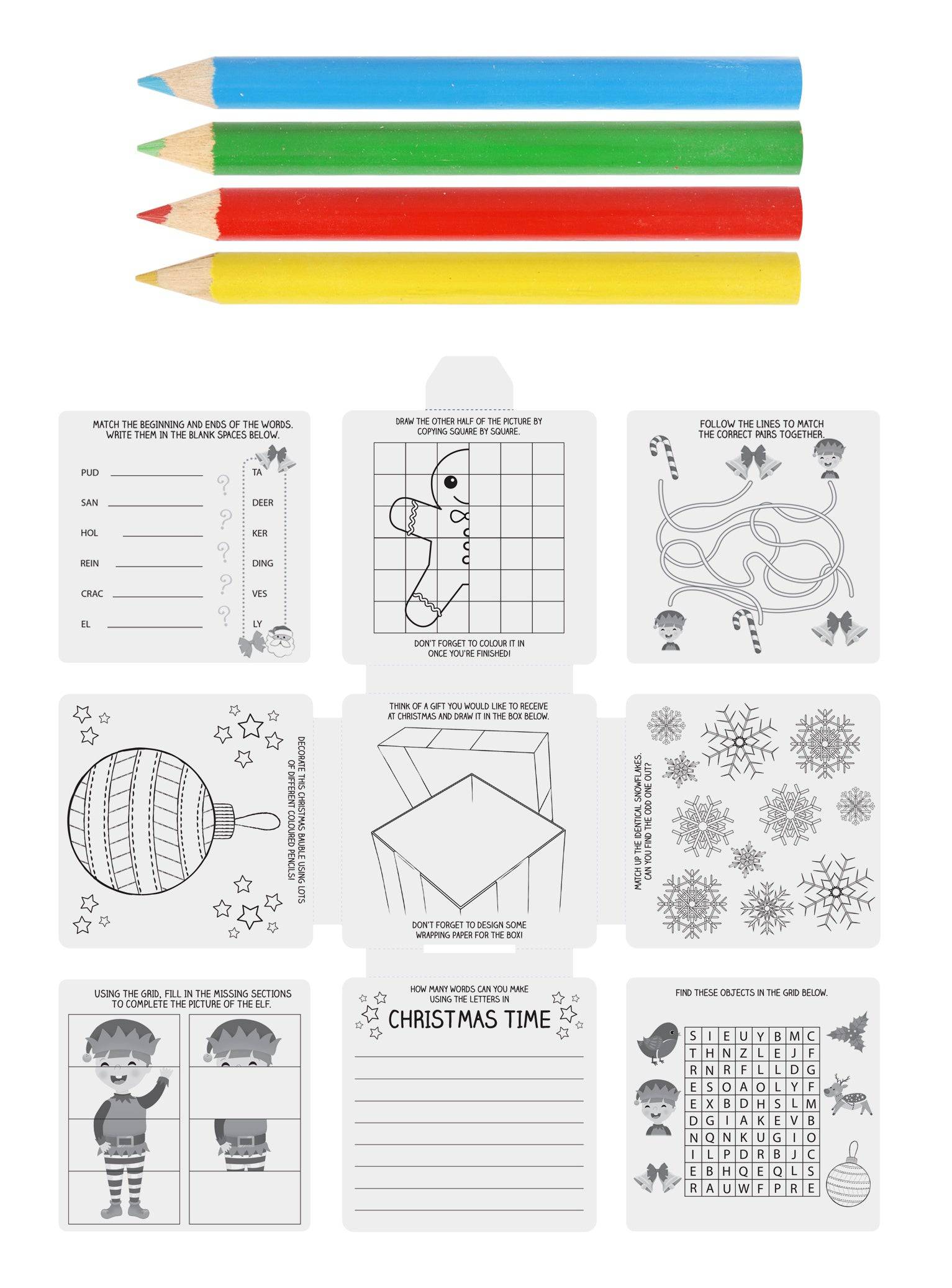 Christmas Activity Pack - Anilas UK