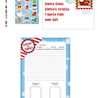 Christmas Santa Letter Writing Kit (5 pieces) - Anilas UK