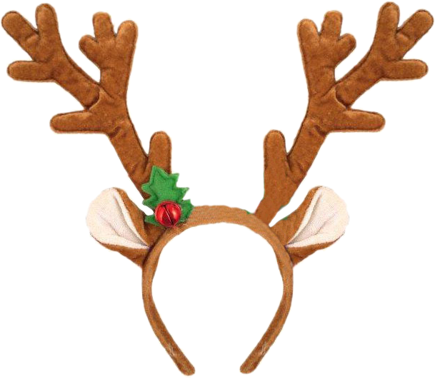 Reindeer Antlers with Bell Headband - Anilas UK