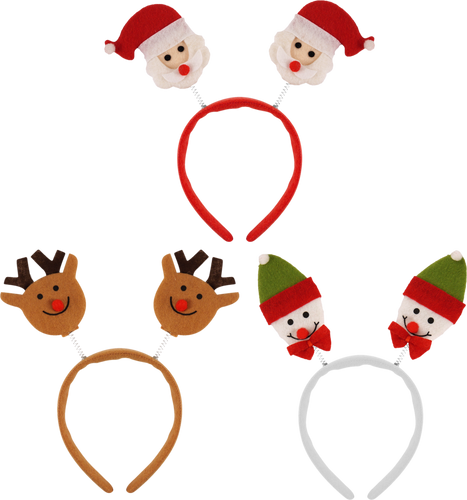 Christmas Head Bopper Headbands Set - Anilas UK