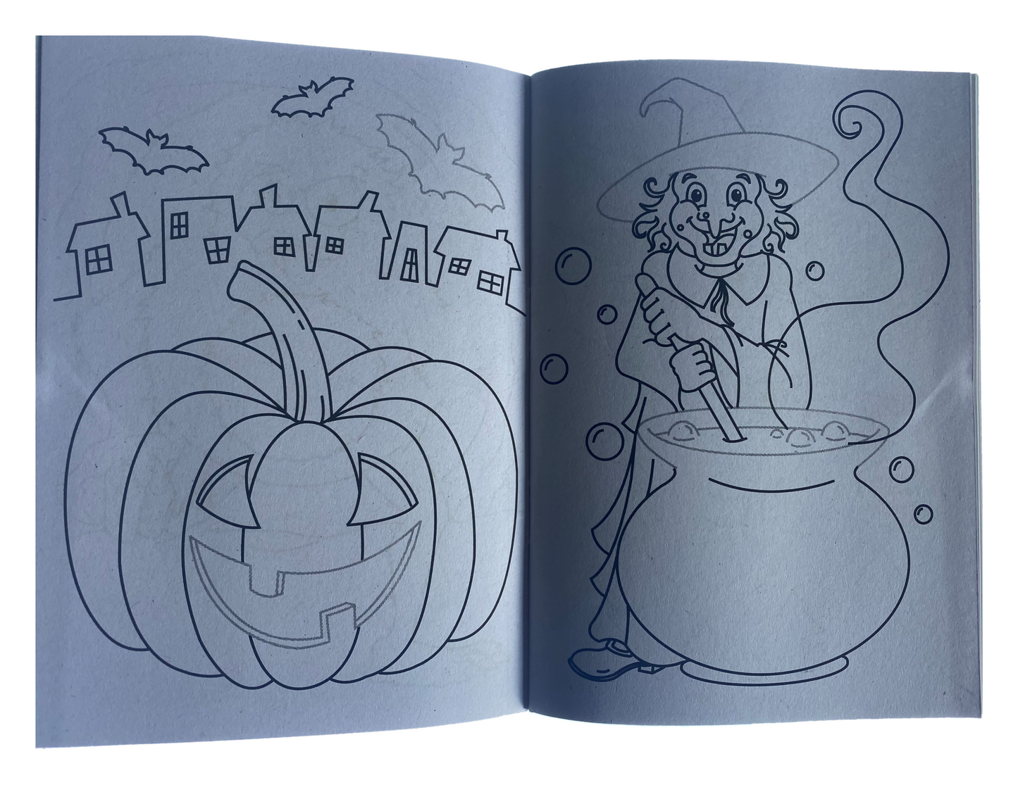 Mini Spooky Halloween Sticker Activity Books (Pack of 12) - Anilas UK