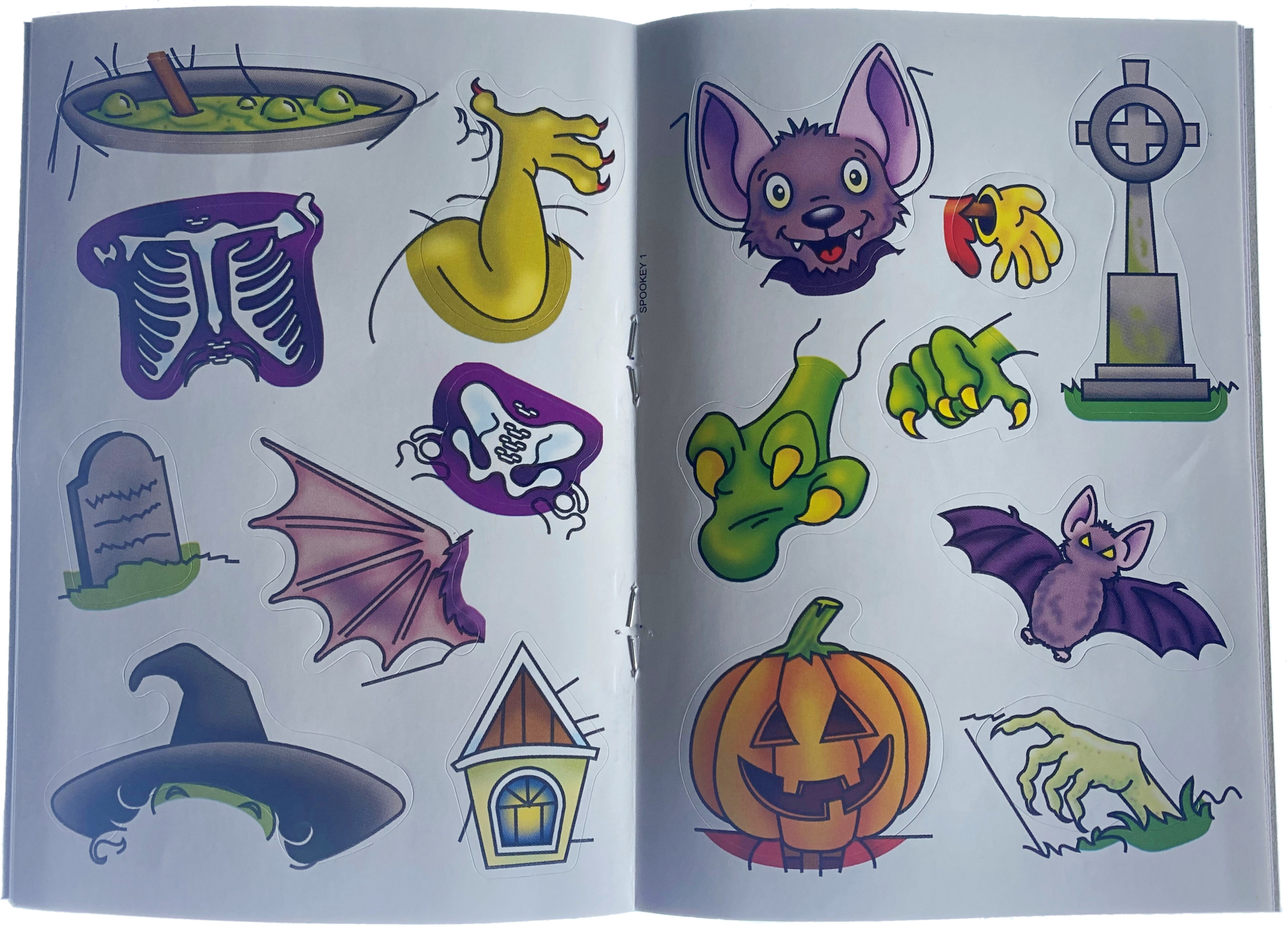 Mini Spooky Halloween Sticker Activity Books (Pack of 12) - Anilas UK