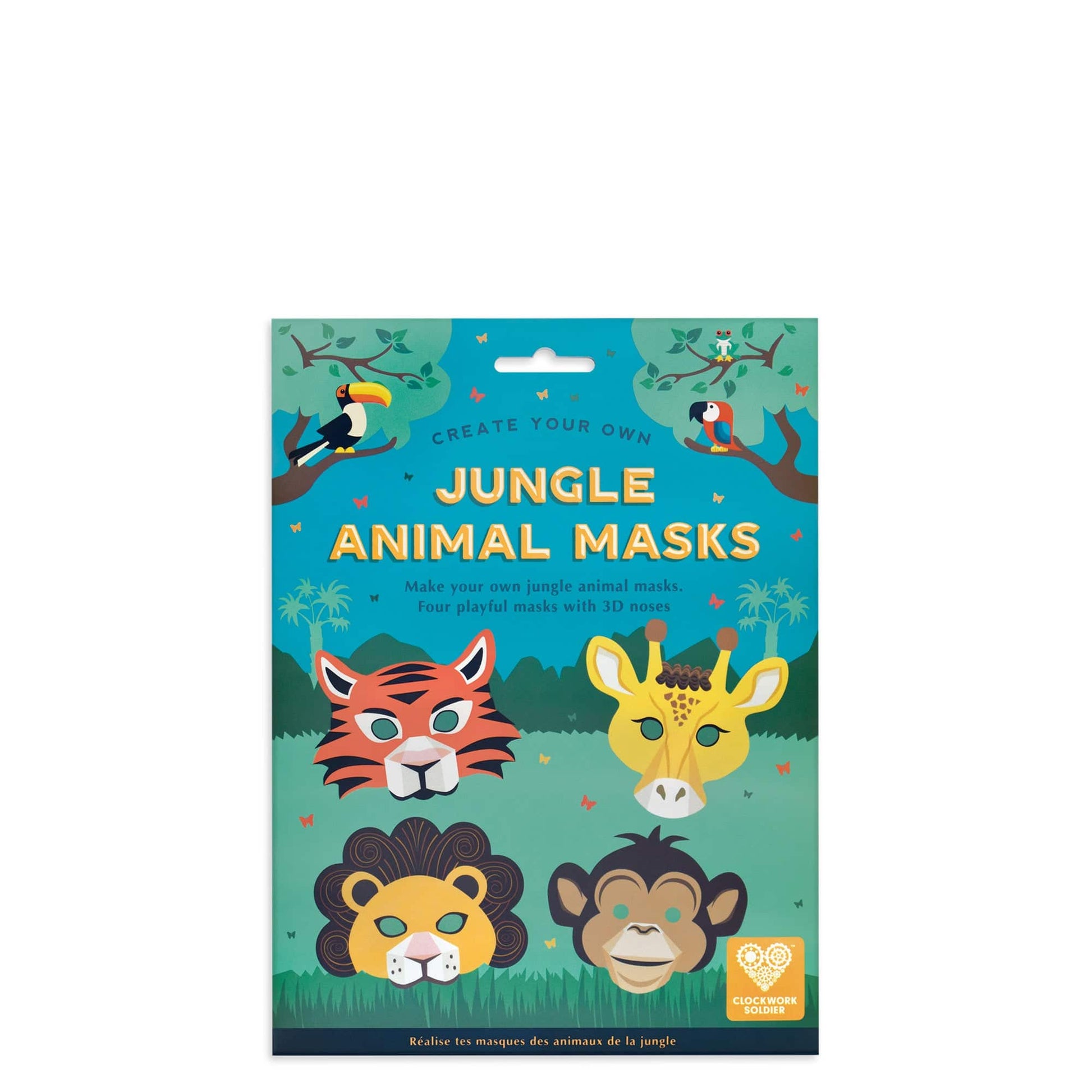 Clockwork Soldier's Create Your Own Jungle Animal Masks - Anilas UK