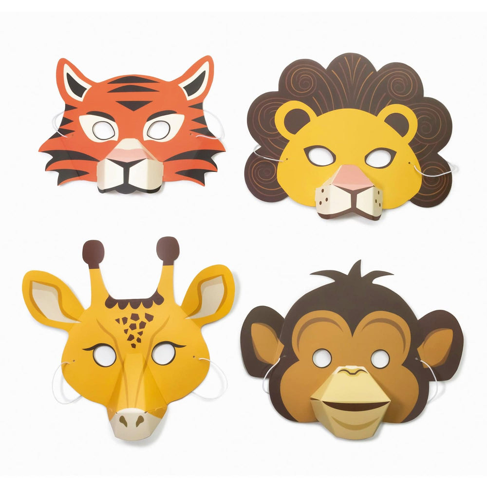 Clockwork Soldier's Create Your Own Jungle Animal Masks - Anilas UK