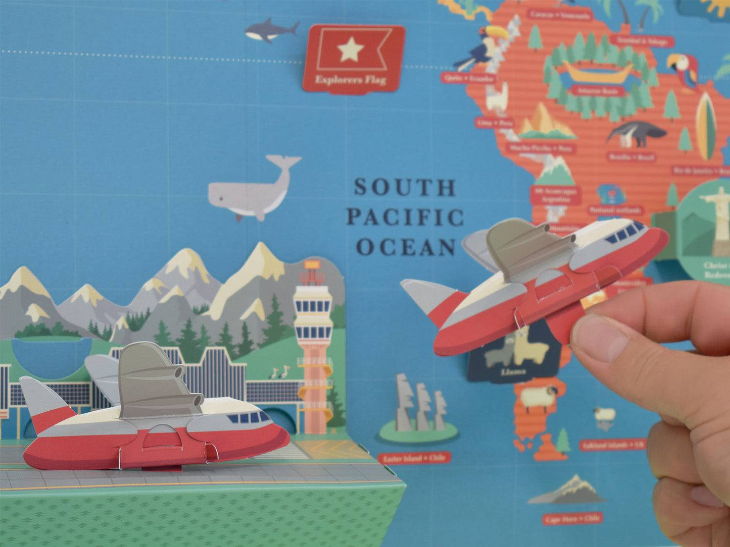 Clockwork Soldier's Create Your Own Giant World Map - Anilas UK