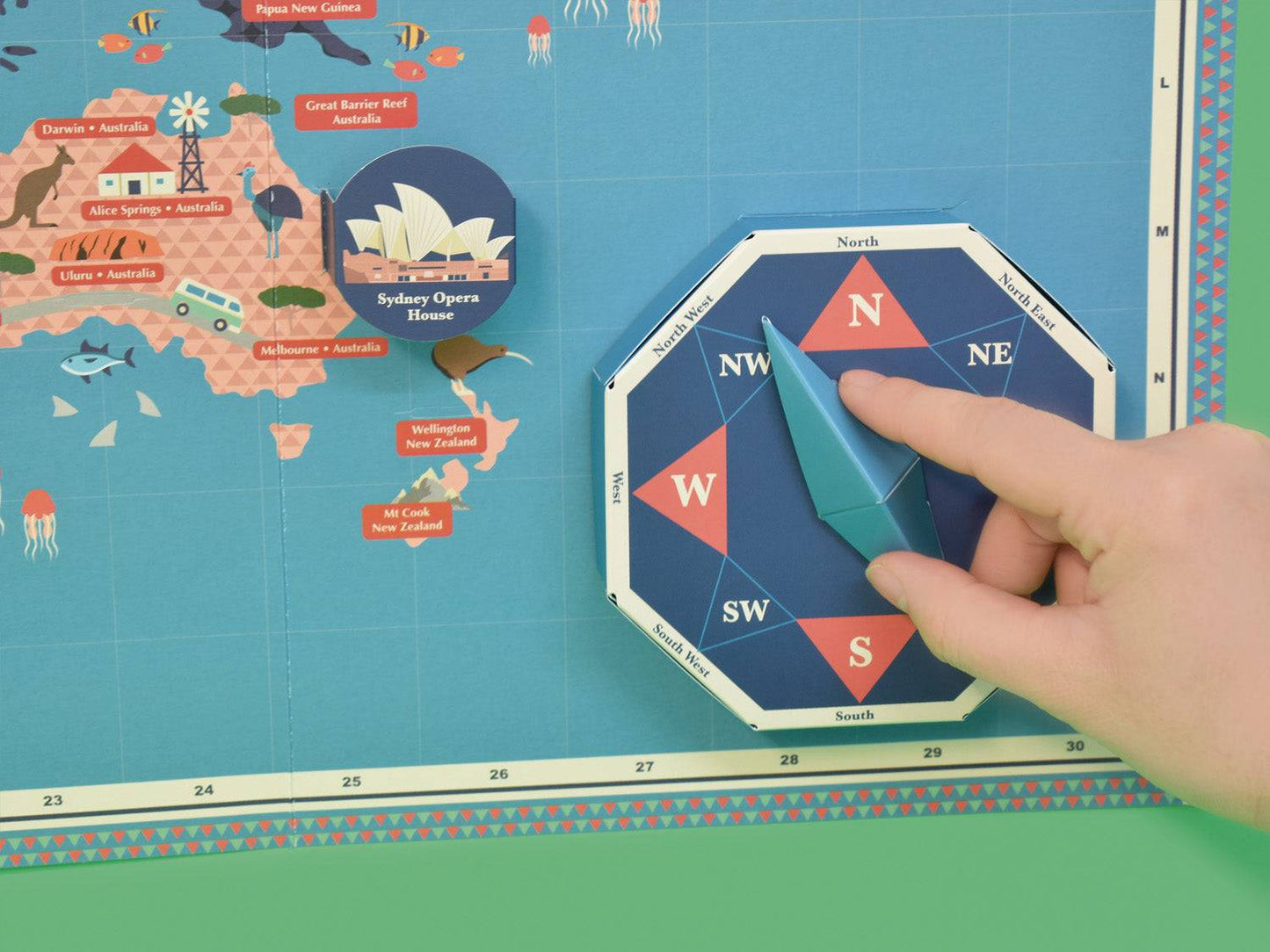 Clockwork Soldier's Create Your Own Giant World Map - Anilas UK