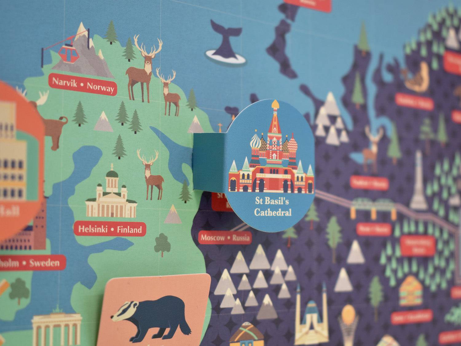 Clockwork Soldier's Create Your Own Giant World Map - Anilas UK