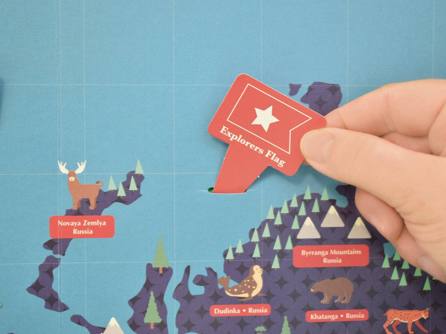 Clockwork Soldier's Create Your Own Giant World Map - Anilas UK