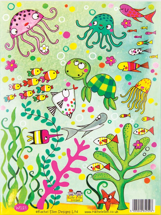 Mermaid Writing Set Wallet by Rachel Ellen Designs - Anilas UK