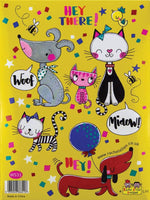 
              Dogs & Cats Writing Set Wallet by Rachel Ellen Designs - Anilas UK
            