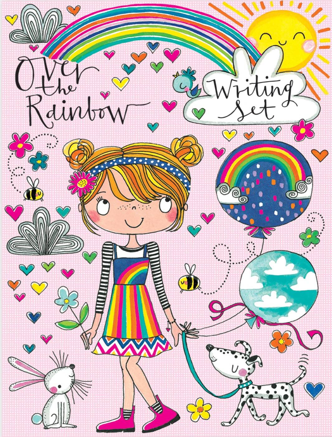 Over the Rainbow Writing Set Wallet by Rachel Ellen Designs - Anilas UK