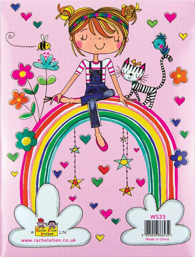 Over the Rainbow Writing Set Wallet by Rachel Ellen Designs - Anilas UK