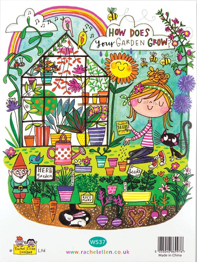 Little Gardener Writing Set Wallet by Rachel Ellen Designs - Anilas UK