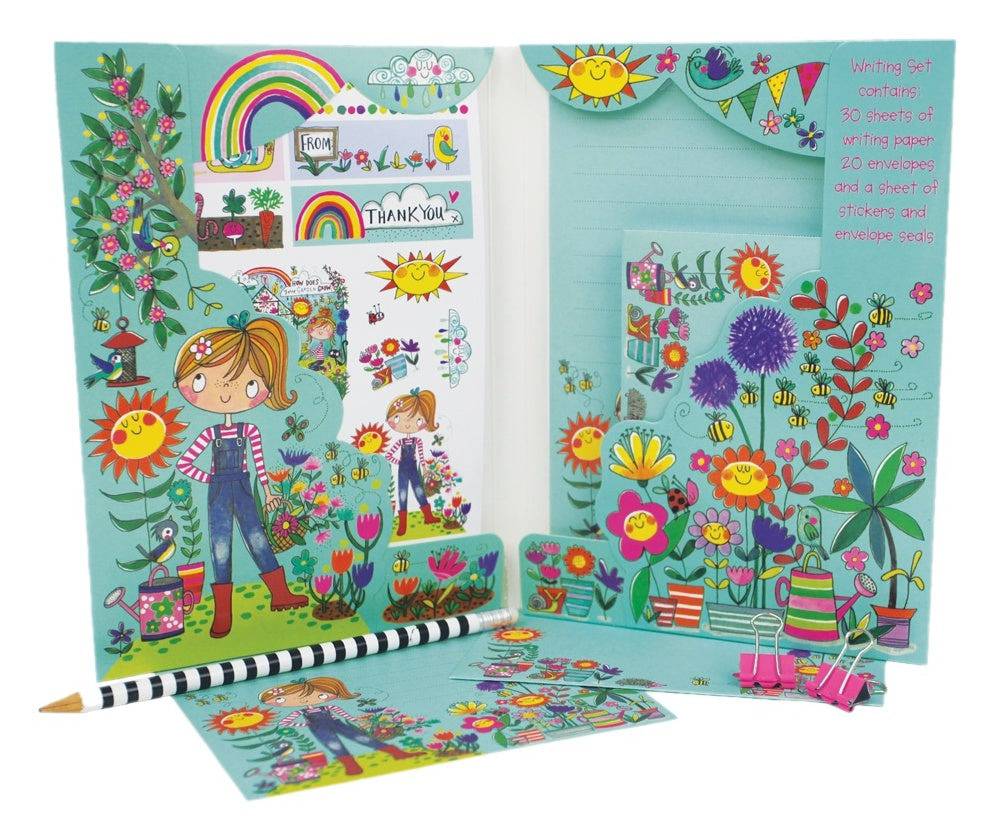 Little Gardener Writing Set Wallet by Rachel Ellen Designs - Anilas UK