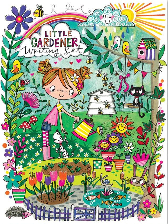 Little Gardener Writing Set Wallet by Rachel Ellen Designs - Anilas UK