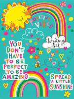 
              Positive Vibes Writing Set Wallet by Rachel Ellen Designs - Anilas UK
            