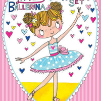 Little Ballerina Writing Set Wallet by Rachel Ellen Designs - Anilas UK