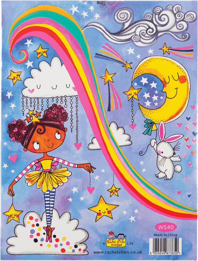 Moon Dance Writing Set Wallet by Rachel Ellen Designs - Anilas UK