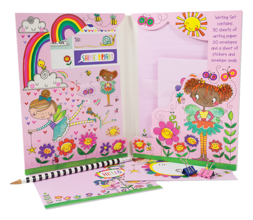 Fairy Friends Writing Set Wallet by Rachel Ellen Designs - Anilas UK