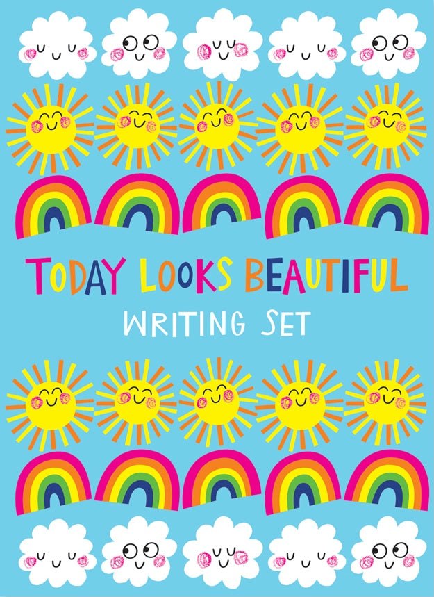 Today Looks Beautiful Writing Set Wallet by Rachel Ellen Designs - Anilas UK