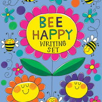 Bee Happy Writing Set Wallet by Rachel Ellen Designs - Anilas UK