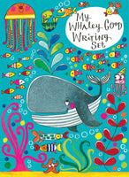 
              My Whaley Good Writing Set Wallet by Rachel Ellen Designs - Anilas UK
            