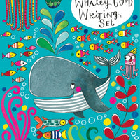 My Whaley Good Writing Set Wallet by Rachel Ellen Designs - Anilas UK