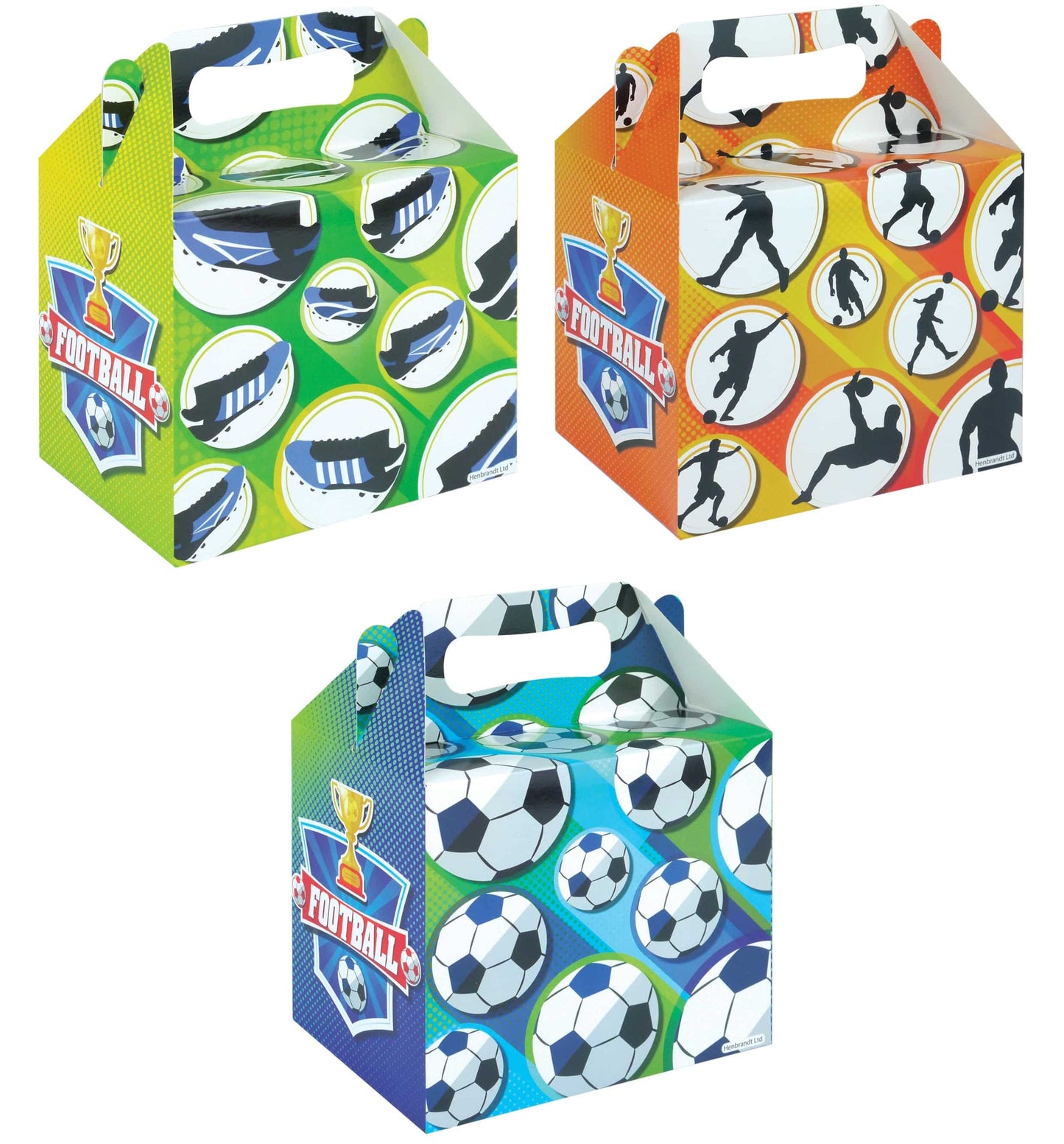12 Football Food Boxes - Anilas UK