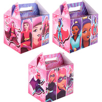 12 Super Girls Food Boxes - Anilas UK