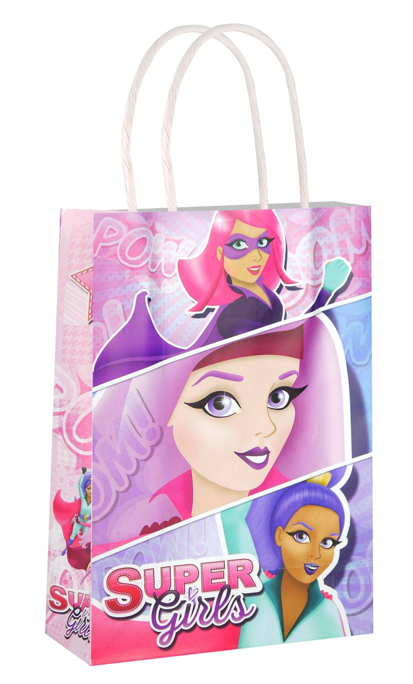 12 Super Girls Party Bags - Anilas UK