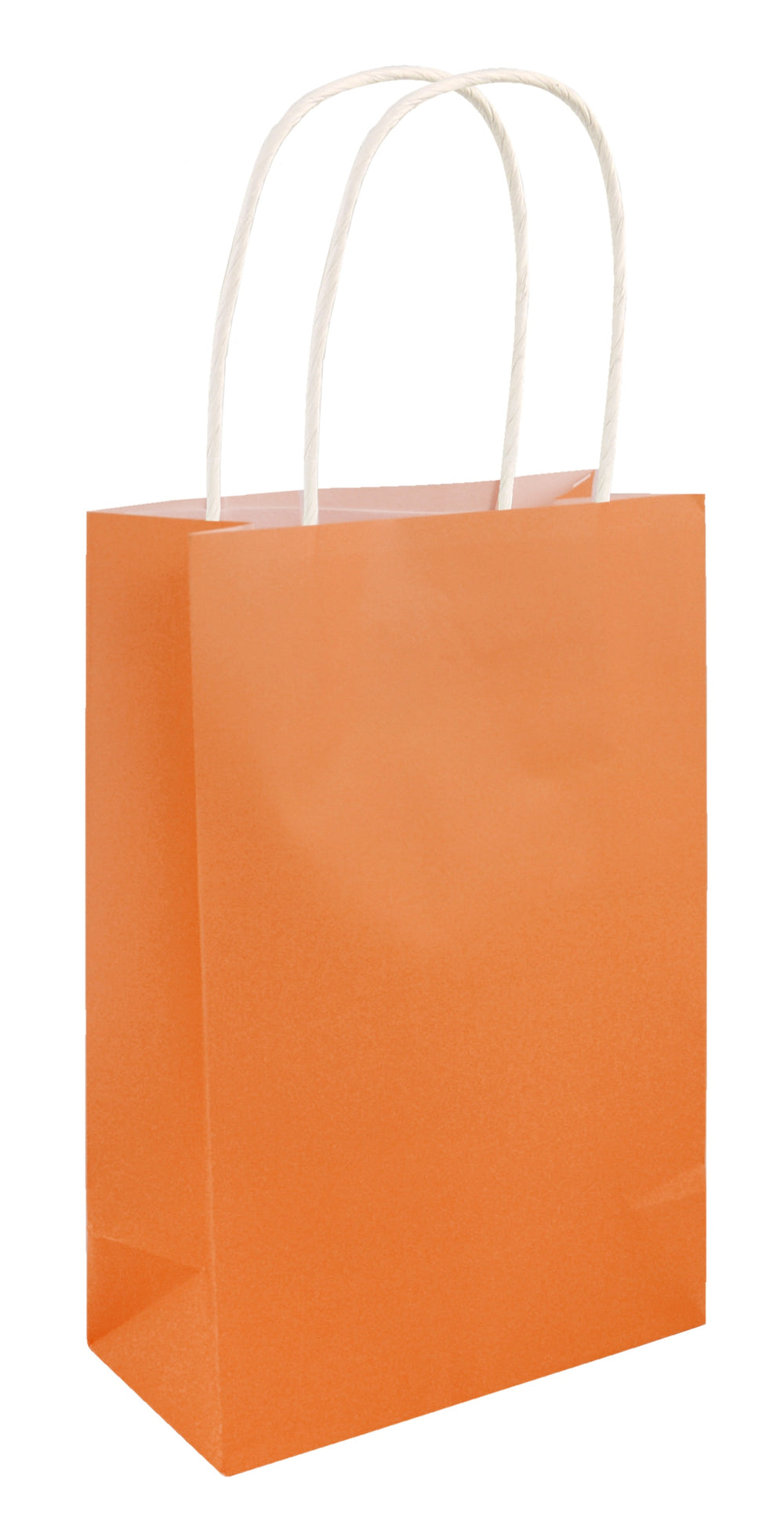 12 Orange Paper Party Bags - Anilas UK