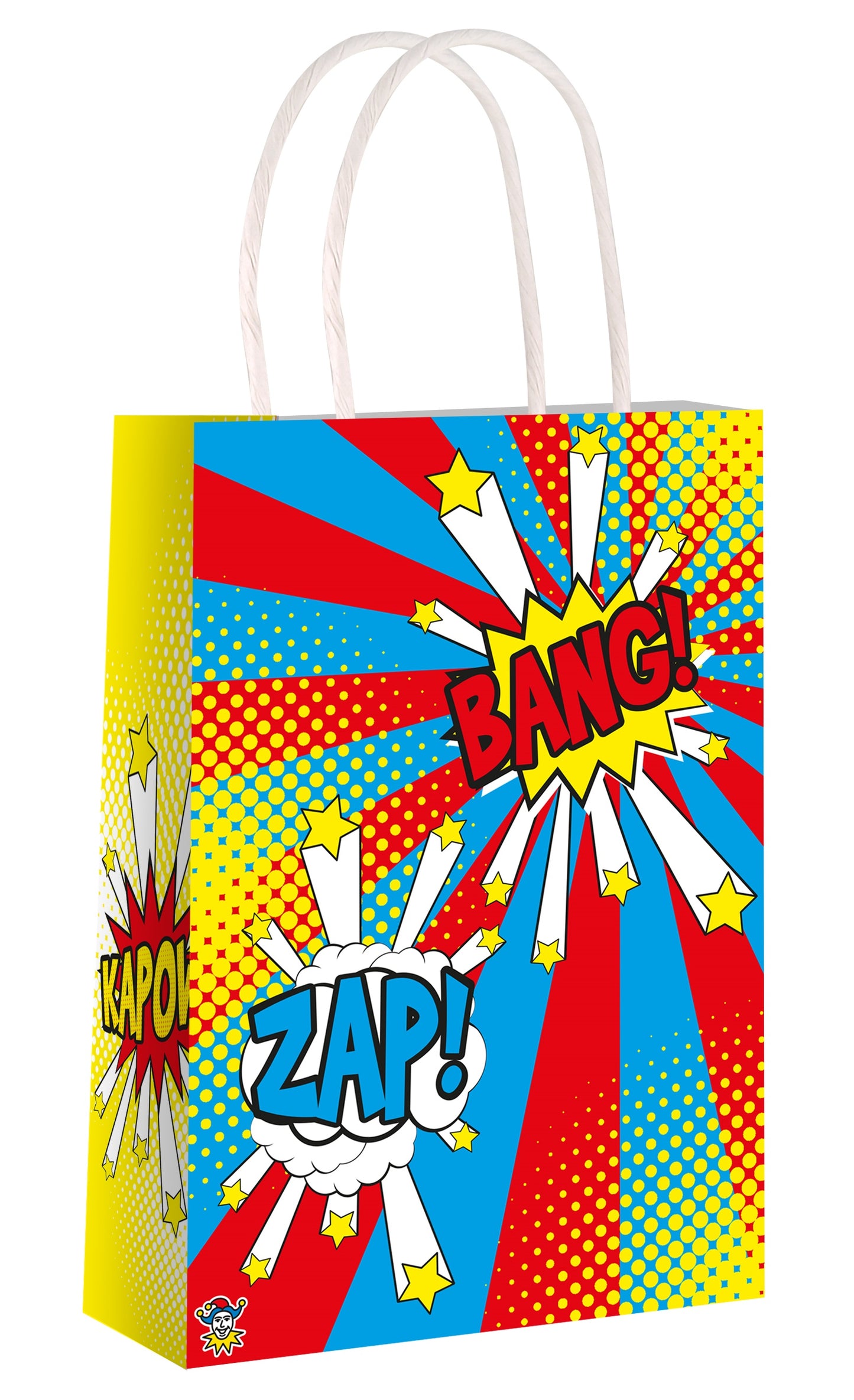 12 Comic Impact Paper Party Bags - Anilas UK