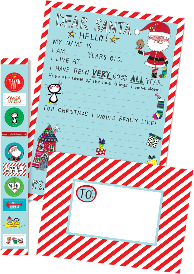 Santa Letter Kit by Rachel Ellen Designs - Anilas UK