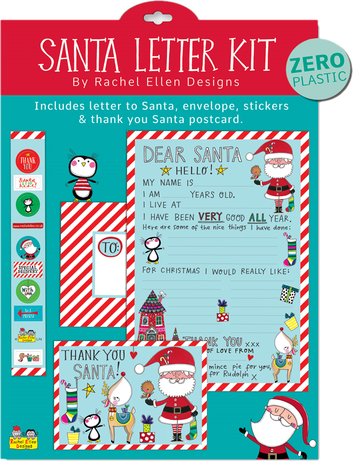 Santa Letter Kit by Rachel Ellen Designs - Anilas UK