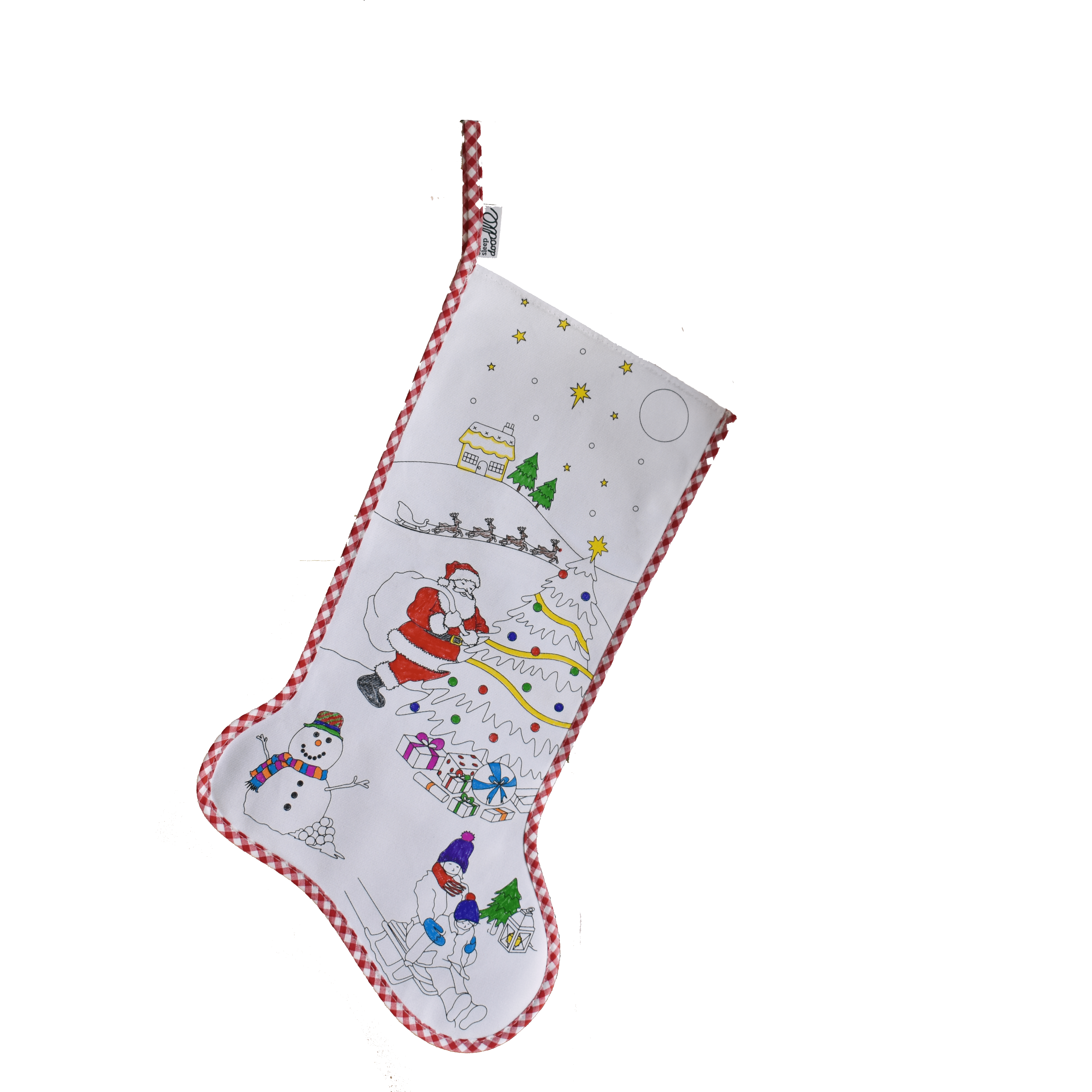 Eat Sleep Doodle's Colour in Stocking - Anilas UK