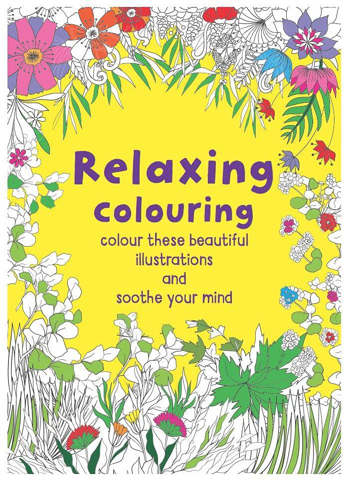 Anti-Stress Colouring Book relaxing