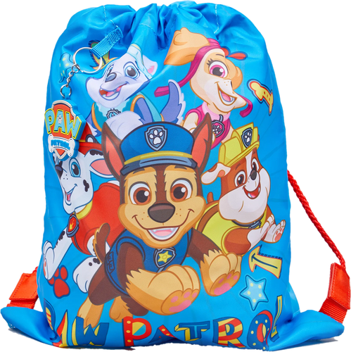Paw Patrol Drawstring Trainer Bag front view