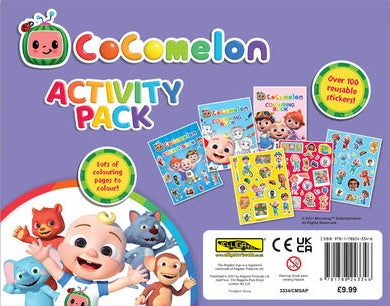 Cocomelon Activity Pack Back- Anilas UK