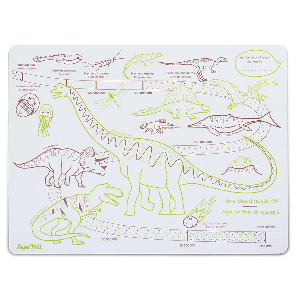 Super Petit - Learn & Play - Age of Dinosaurs - Anilas UK