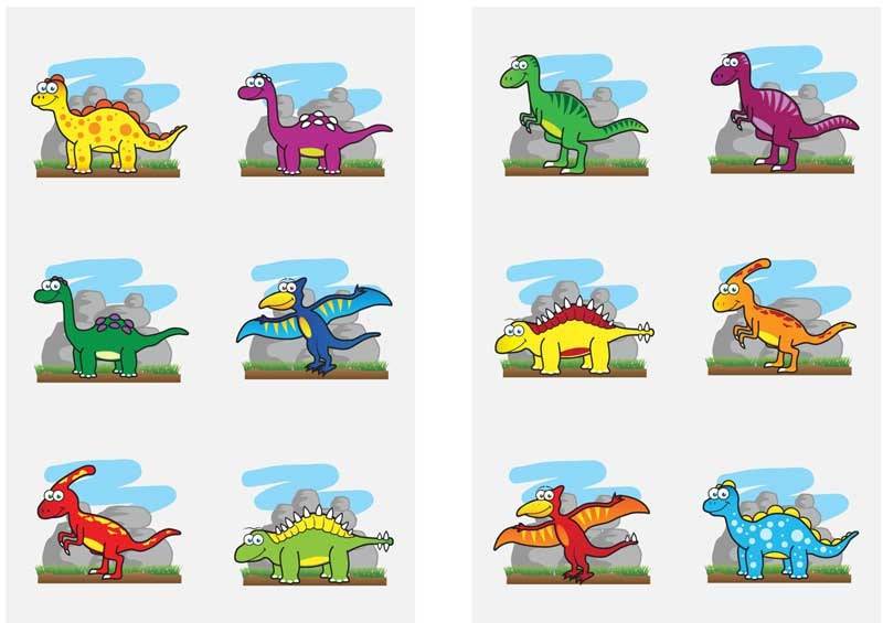 12 Dinosaur Tattoo Sheets - Anilas UK