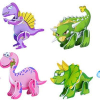 12 3D Dinosaur Puzzles - Anilas UK