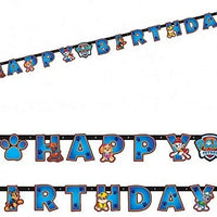 Paw Patrol Happy Birthday Banner - Anilas UK