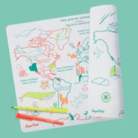 Super Petit - Learn & Play - 1st World Map - Anilas UK